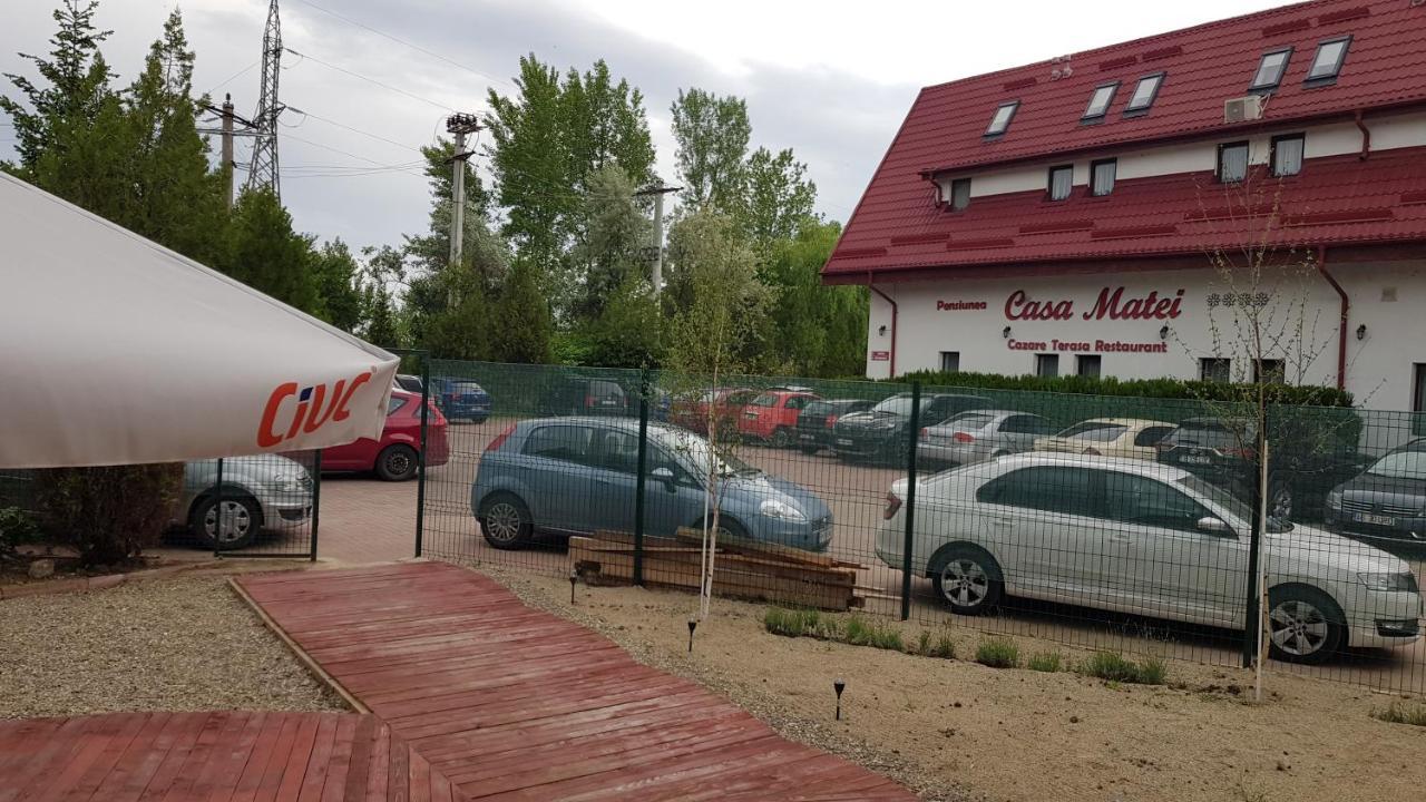 Pensiunea Casa Matei Hotel Berca ภายนอก รูปภาพ